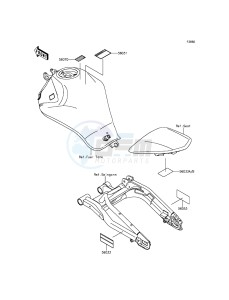 ER-6N_ABS ER650FCF XX (EU ME A(FRICA) drawing Labels