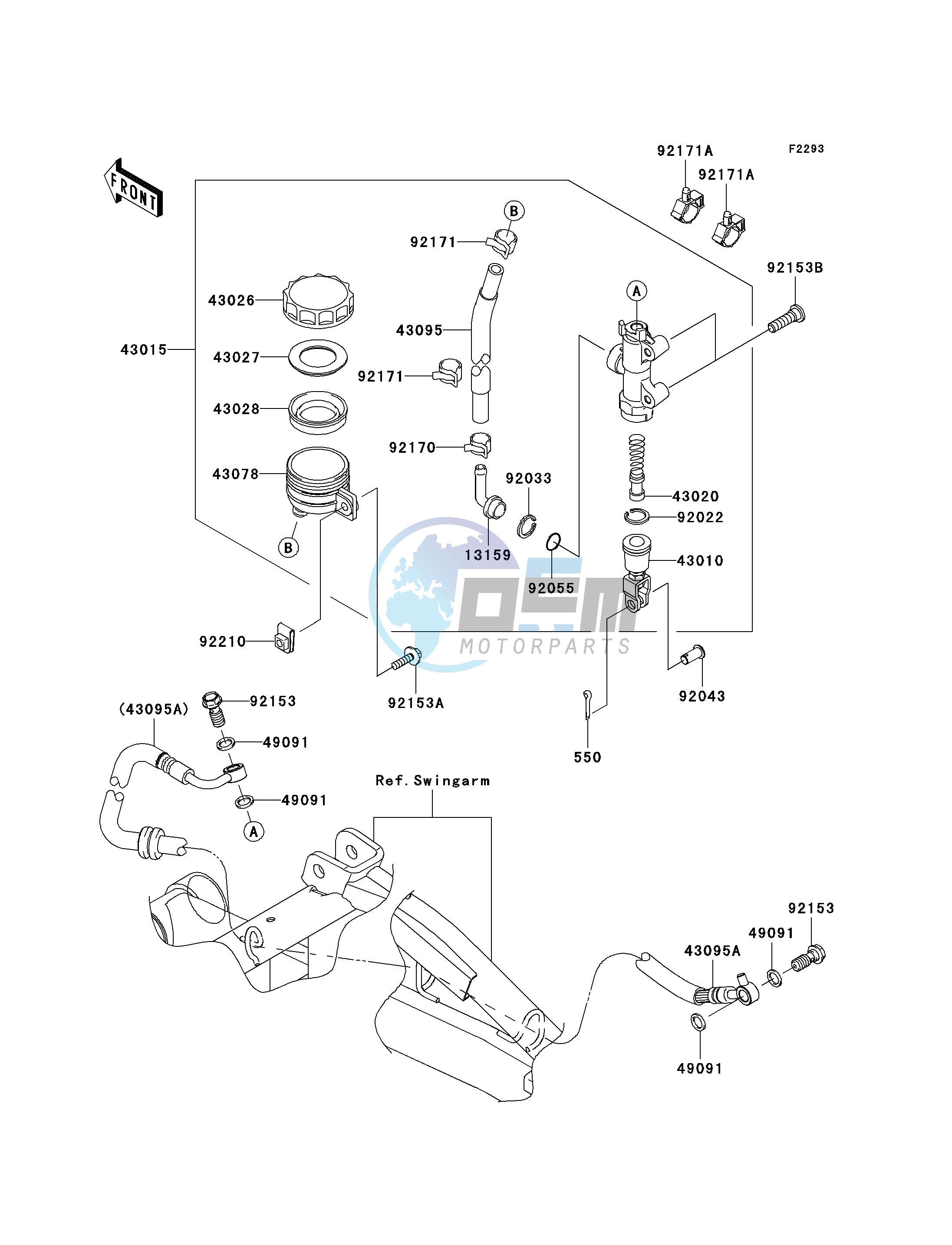 REAR MASTER CYLINDER