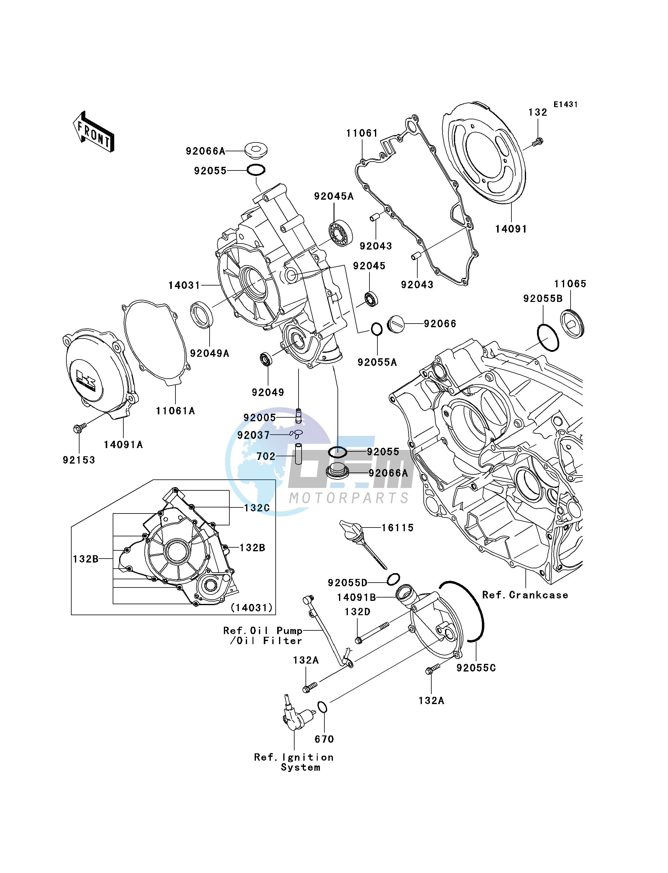 ENGINE COVER-- S- -