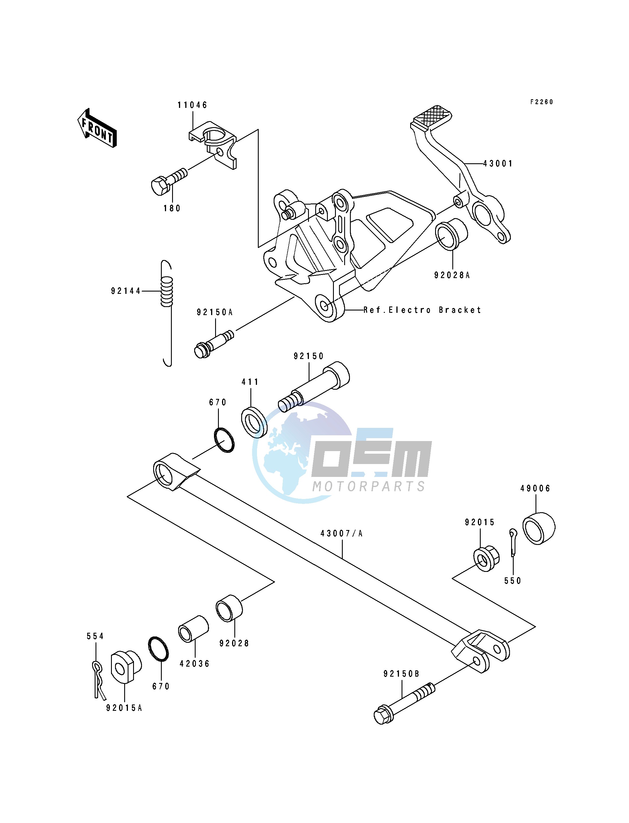 BRAKE PEDAL