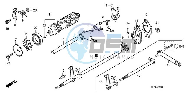 GEARSHIFT FORK