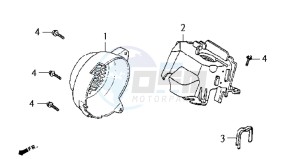 JET SPORT X R 50 drawing AIRBOX