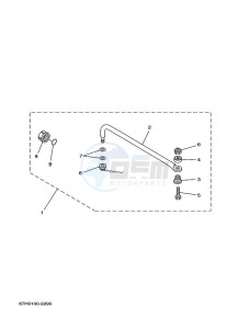 F115AETL drawing STEERING-ACCESSORY-1