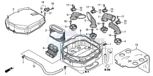 ST1300 drawing AIR CLEANER