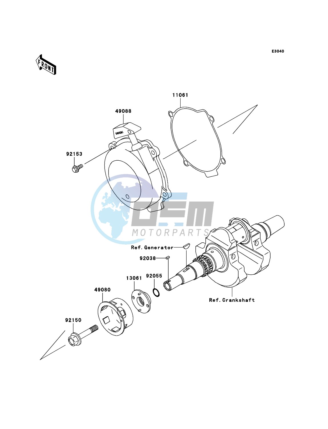 Recoil Starter(-VF650AE640351)