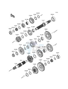 NINJA_ZX-6R ZX636EDF FR GB XX (EU ME A(FRICA) drawing Transmission