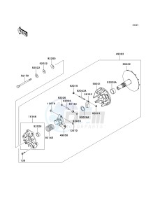 KAF 620 R [MULE 4010 TRANS4X4] (R9F-RAFA) RAF drawing DRIVE CONVERTER