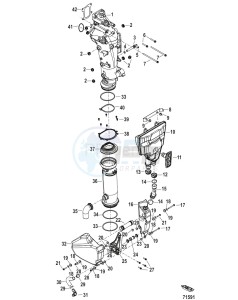 PASSING 125 drawing Exhaust