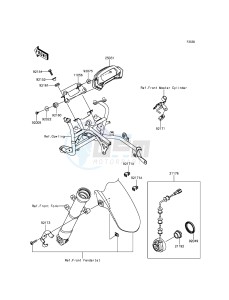 NINJA_250SL BX250AFS XX (EU ME A(FRICA) drawing Meter(s)