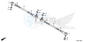 TRX500FM2H Europe Direct - (ED) drawing TIE ROD