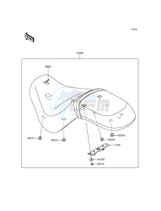 VULCAN 900 CLASSIC VN900BFFA GB XX (EU ME A(FRICA) drawing Seat