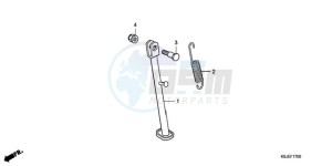 CRF100F9 Australia - (U) drawing STAND