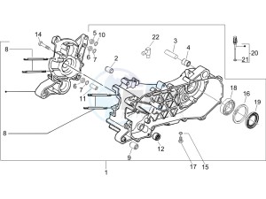 Runner 50 Pure Jet ST drawing Crankcase