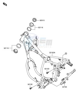 RM65 (E24) drawing FRAME