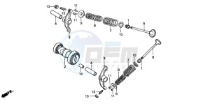 C90CW 70 drawing CAMSHAFT/VALVE