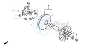 FES150A 125 S-WING drawing DRIVE FACE