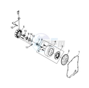 QUAD LANDER 300S drawing MAGNETO / FLYWHEEL