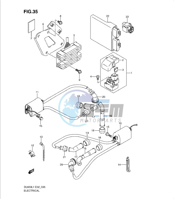 ELECTRICAL (DL650L1 E2)