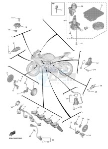 YZF-R6 YZF600 R6 (BN64) drawing ELECTRICAL 1