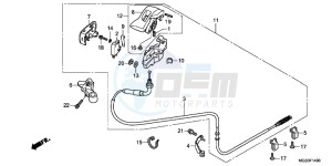 NC700XDD NC700X Dual Cluth ABS 2ED - (2ED) drawing PARKING BRAKE LEVER