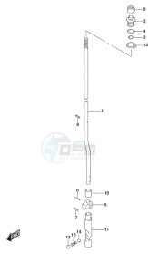 DF 40A drawing Clutch Rod