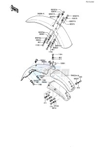 KE 175 D [KE175] (D4-D5) [KE175] drawing FENDERS -- 82-83 KE175-D4_D5- -