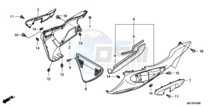 NSA700A9 Australia - (U / MME REF) drawing LOWER COWL