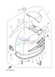 F50FETL drawing TOP-COWLING