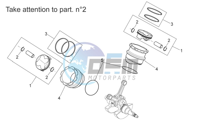 Cylinder with piston