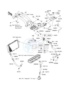 ZR 750 L [Z750 AU] (L7F-L8F) L7F drawing WATER PIPE