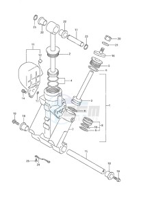 DF 250 drawing Trim Cylinder (DF 250S)