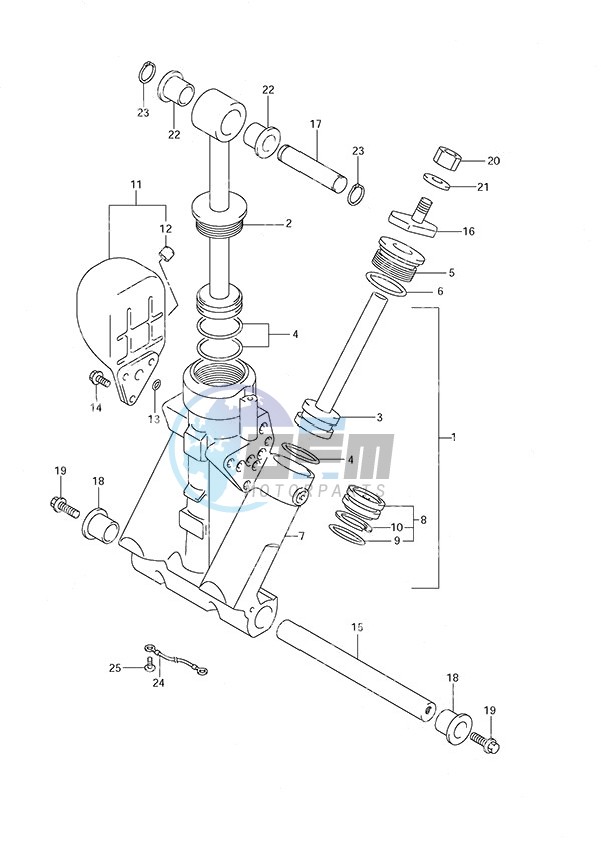 Trim Cylinder (DF 250S)