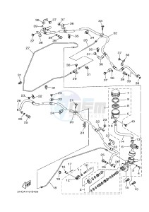 YXZ1000E YXZ10YMXH YXZ1000R EPS (2HCC) drawing MASTER CYLINDER