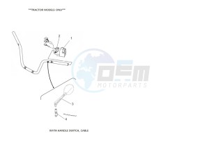 YFM700FWAD GRIZZLY 700 EPS (BLTU) drawing WVTA PERFORMANCE, LABEL