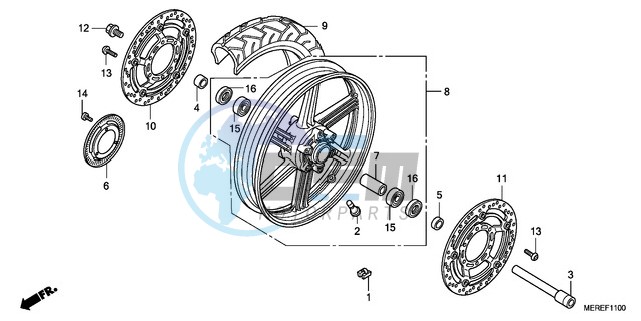 FRONT WHEEL