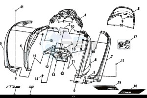 MIO 50I (45 KM/H) (FS05W1-EU) (E4) (L8-M0) drawing BODY COVER