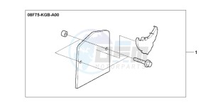 VT125C2 drawing BACKPANEL&MARK