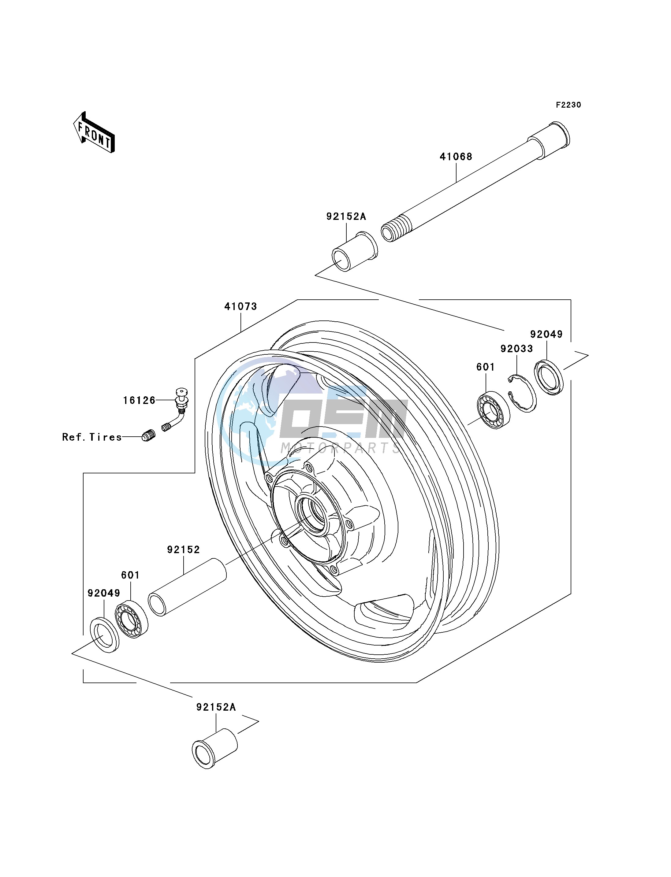 FRONT WHEEL