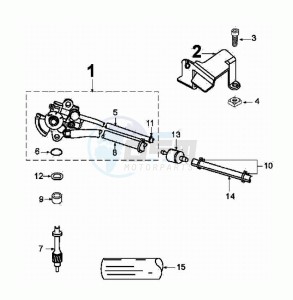 FIGHT ZA 30 (DK) drawing OIL PUMP