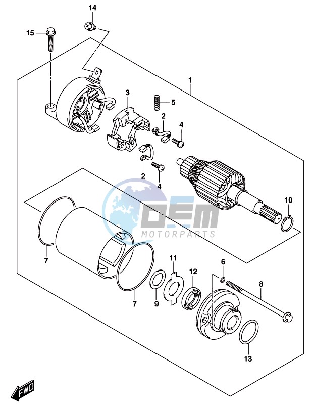 STARTING MOTOR