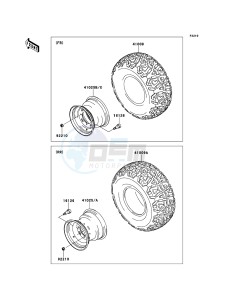 MULE_610_4X4 KAF400AEF EU drawing Tires