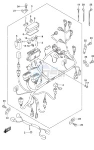 DF 60A drawing Harness High Thrust