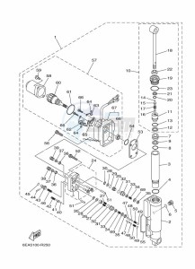 FT8GEPL drawing POWER-TILT-ASSEMBLY