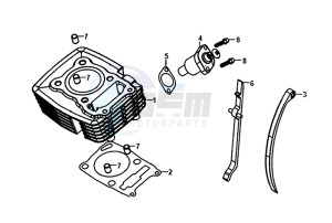 WOLF SB125Ni (PU12EA-EU) (L8-M0) drawing CYLINDER HEAD COVER / CAMSHAFT K