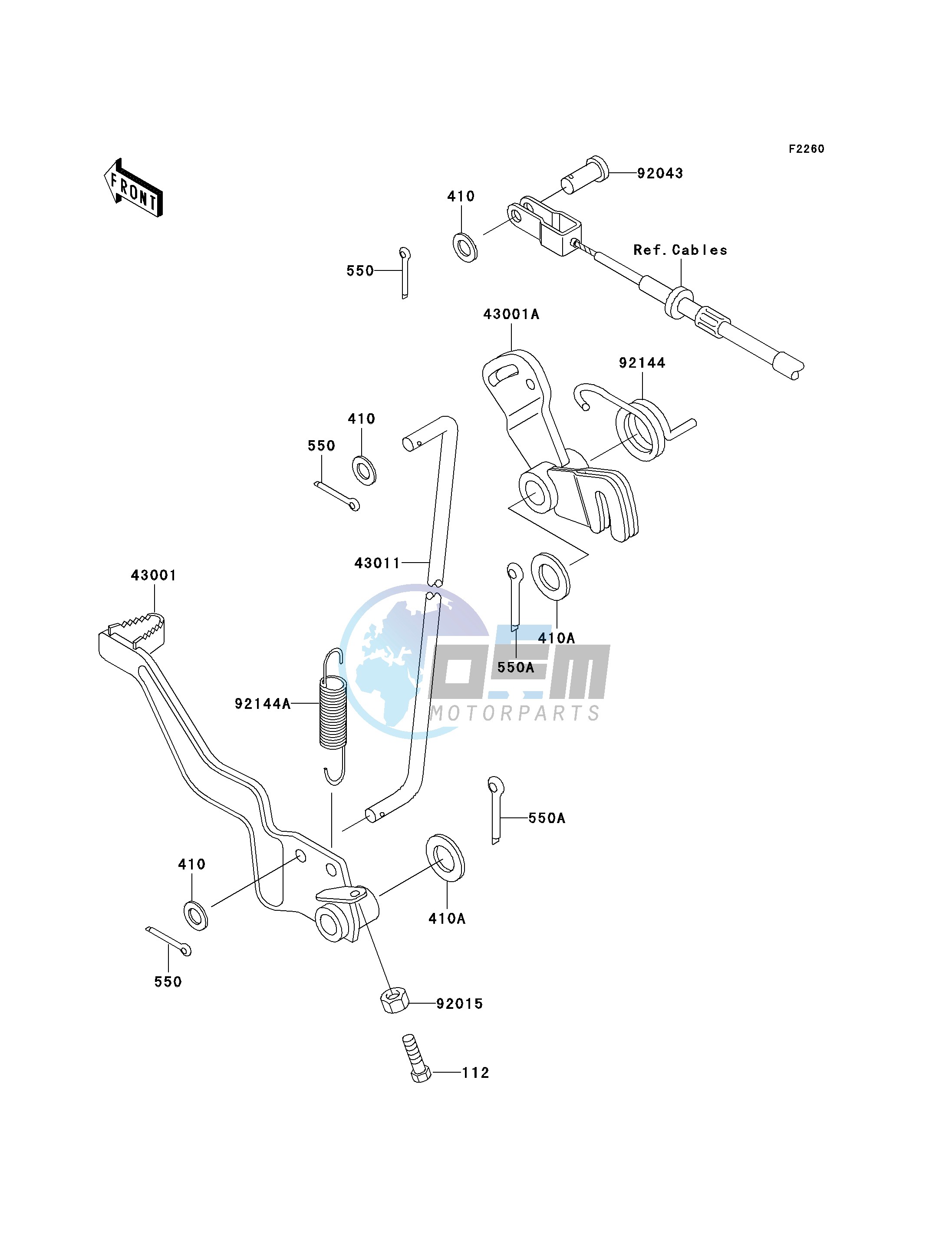 BRAKE PEDAL