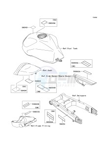 ZR 1000 A [Z1000] (A1-A3) A3 drawing LABELS