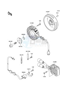 KFX700 KSV700B8F EU drawing Generator