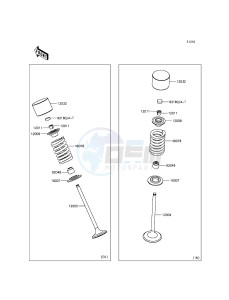 NINJA_250SL_ABS BX250BFF XX (EU ME A(FRICA) drawing Valve(s)