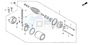 CBF1000A drawing STARTING MOTOR