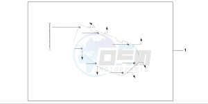 NPS50 drawing HOLOGRAM PANEL SET